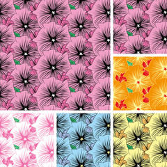 flower seamless pattern