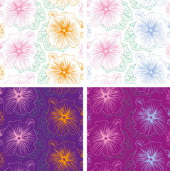 flower seamless pattern