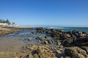 The coast of Atlantic ocean