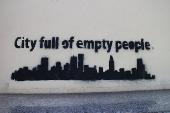City full of wmpty people