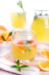Fresh orange juice