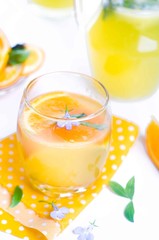 Fresh orange juice