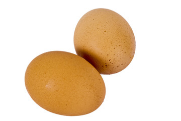 Fototapeta na wymiar fresh eggs isolated