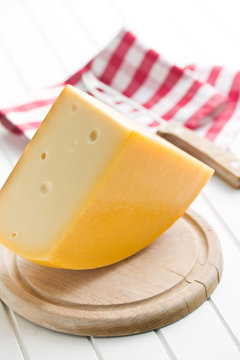 block of edam cheese