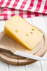 block of edam cheese