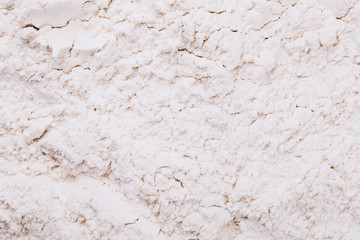 Scattered flour background