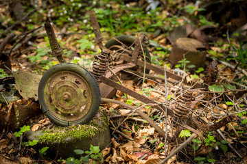 illegal garbage dump