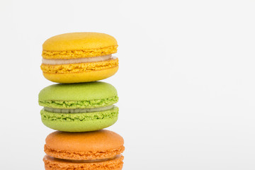 Colored cookies - Stock image macro.