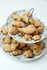Biscotti di pasta frolla e cioccolato