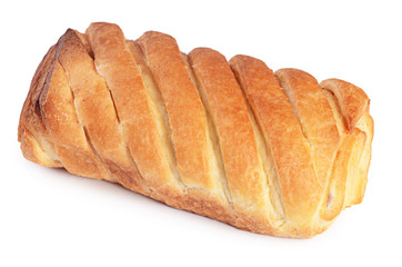 Fresh rolls isolated on white background