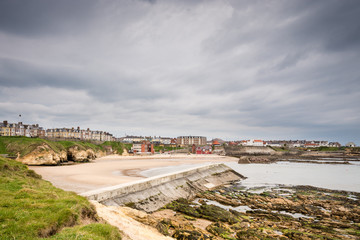 Obraz premium Cullercoats Harbour