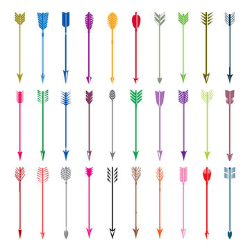 Collection of Color Vector Arrows