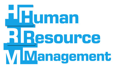 Human Resource Management Blue  Stripes 