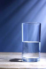 Glass of cold water