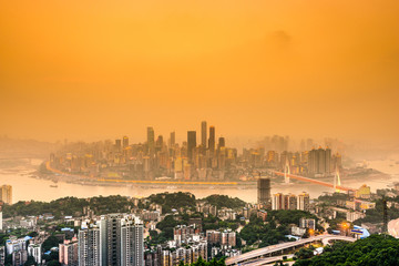 Fototapeta na wymiar Chongqing Skyline