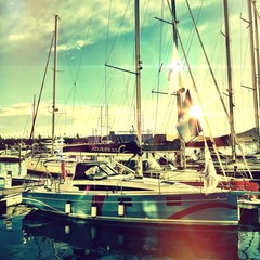 Awesome day in Porto Piccolo harbor - Trieste Italy