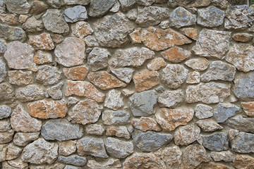 Mosaic stone wall background