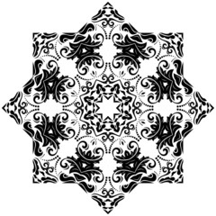 Orient Abstract Vector Pattern