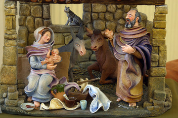 Obraz na płótnie Canvas Nativity Scene