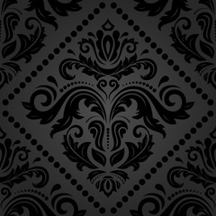 Damask Seamless Vector Pattern