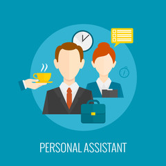 Personal assistant icon