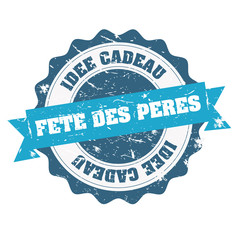 Fête des pères - Idée cadeau - Tampon vintage