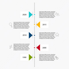 Infographic elements in modern flat business style.