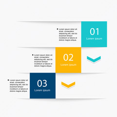 Infographic elements in modern flat business style.