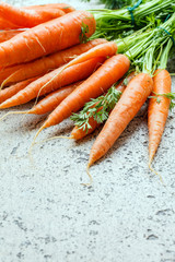 fresh carrots