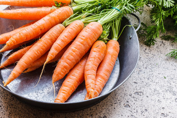 fresh carrots