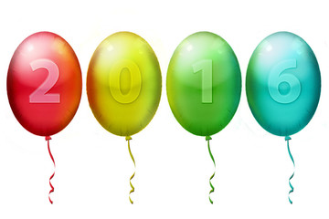 Happy New Year 2016 Balloon