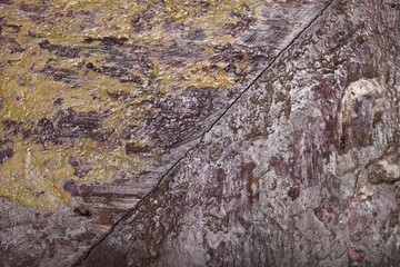 wood texture with paint and varnish