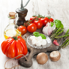Italian food background