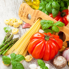 Italian food background