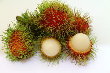 Rambutan sweet fruit from Thailand