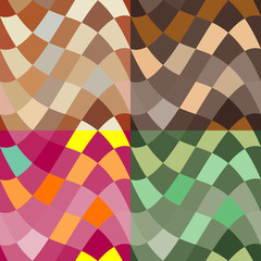 Abstract colour seamless patterns