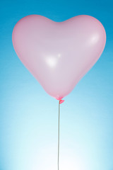 Obraz na płótnie Canvas Heart shaped balloon