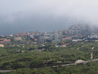 The town on the coast. Crimea