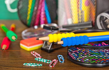 Fototapeta premium Back to school