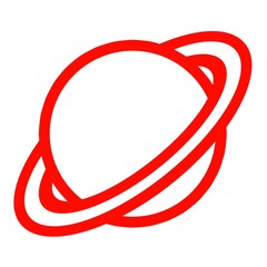 Planet Sign red © irontango