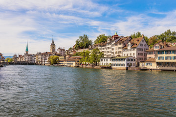 Fototapeta na wymiar Zurich Inner City, Switzerland