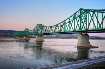 Naklejki  Most na Wiśle we Włocławku