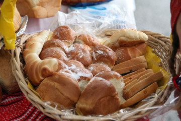 Fresh bread rolls