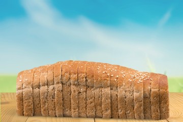 Bread, Loaf of Bread, Sliced Bread.