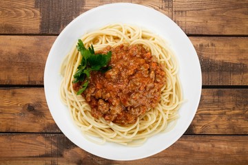 Pasta, Spaghetti, Plate.