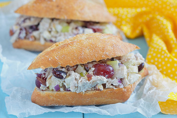 Chicken Salad Sandwich with Greek Yogurt