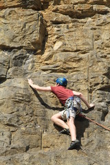 Escalade en falaise