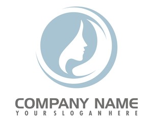 silhouette of a beautiful woman