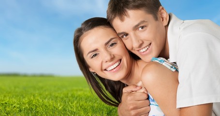 Obraz premium Couple, Love, Happiness.