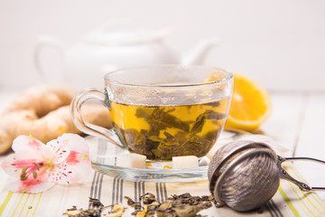 tea with ginger
